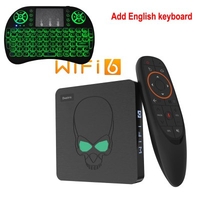 Beelink GT King TV Box Android 9.0 Amlogic S922X Hexa-core G52 MP6 Graphics 4GB LPDDR4 64GB ROM WiFi 6 Bluetooth 4.1 4K 75hz