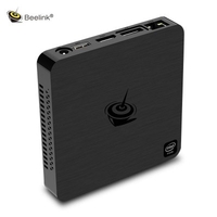 Beelink T4 New Desktop Mini PC Intel Atom x5 - Z8500 Intel HD Graphics 600 / 4GB RAM + 64GB EMMC / 2.4GHz + 5.8GHz WiFi / 1000Mbps / 2 x USB3.0 / BT4.0 / Support 4K 30fp