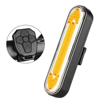 Bicycle Light USB Rechargeable Tail Light LED Warning Bike Rear Taillight Smart Wireless Remote Turn Signal Lamp LED Bicycle Lantern