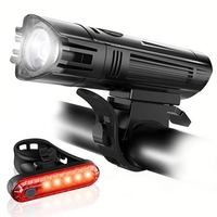 Bike Light Headlight USB Rechargeable Bike Lamp 4 Lighting Modes Flashlight Cycling Handlebar Light Bicycle Headlight Taillight