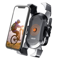 Bike Phone Holder Universal Phone Navigation 360Â° Rotato Mount Support Bicycle Motorcycle Handlebar Stand Phone Clip Bracket