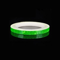 Bike Reflective Stickers Bicycle Fluorescent Reflective Tape MTB Bike Adhesive Reflectors Tape Strips Cycling Wheel Rim Decor Accessories