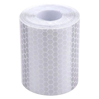 Bike Reflective Stickers Bicycle Fluorescent Reflective Tape MTB Bike Adhesive Reflectors Tape Strips Cycling Wheel Rim Decor Accessories 5cm 3m