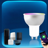 BL36E Smart LED Bulb GU10 Lamp Cup 5W Five-way RGBCW Wide Pressure Graffiti APP Control Dimming Color 88V-250V