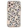 Black and White Contrast Color Butterfly Pattern TPU Material Phone Case Cover Shell for iPhone