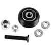 Black Color Double V-Wheel W-Slot V-Slot Passive Pulley Kit For 3D Printer Engraving Machine CNC Machine