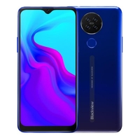 Blackview A80 Quad Rear Camera Android 10.0 Go Mobile Phone 6.21 inch Waterdrop HD Screen 2GB+16GB Cellphone 4200mAh 4G Smartphone