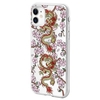 Blooming Plum and Two Dragons Pattern Phone Case Cover Shell TPU Material for iPhone