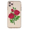 Blooming Rose Pattern Mobile Phone Case Cover Shell TPU Material for iPhone