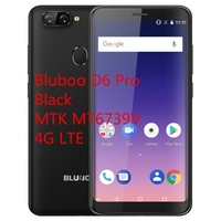 Bluboo D6 Pro D6 Smartphone Android 8.1 Quad-core 5.5inch Fingerprint 2GB RAM 16GB ROM Dual SIM 2700mAh Battery 720P Cell phones