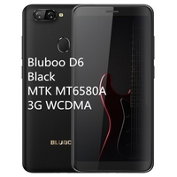 Bluboo D6 Pro D6 Smartphone Android 8.1 Quad-core 5.5inch Fingerprint 2GB RAM 16GB ROM Dual SIM 2700mAh Battery 720P Cell phones