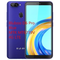 Bluboo D6 Pro D6 Smartphone Android 8.1 Quad-core 5.5inch Fingerprint 2GB RAM 16GB ROM Dual SIM 2700mAh Battery 720P Cell phones