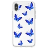Blue Butterfly Pattern TPU Material Phone Case Cover Shell for iPhone