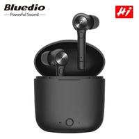 Bluedio Hi TWS wireless bluetooth earphone for phone stereo sport earbuds headset with charging box
