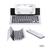 Bluetooth Folding Keyboard Three-System Mobile Phone Tablet Computer Folding Keyboard Wireless Keyboard