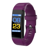 Bluetooth Sports Smart Bracelet Waterproof Heart Rate Pedometer Adult Electronic Bracelet Information Reminder