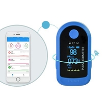 Bluetooth Version Fingertips Blood Oxygen Pulse Detection Saturation Finger Clip Pulse Oximeter
