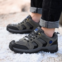 Breathable Outdoor Hiking Shoes,  Hiking Shoes Couple Models Warm Large Size Padded
