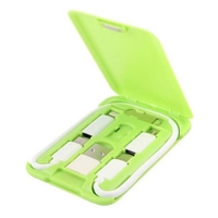 Business Card Holder Data Cable Multifunctional Mobile Phone Charging Line