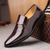 Business Men Pointed Shoes Fashion Leather Big Size