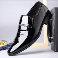 Business Men Pointed Shoes Fashion Leather Big Size