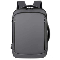 Business Shoulder Bag Man Computer Bag Waterproof Coating Leisure Travel Backpack
