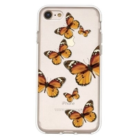 Butterfly Pattern TPU Material Phone Case Cover Shell for iPhone
