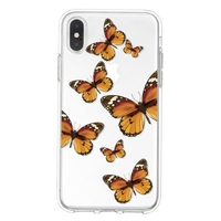 Butterfly Pattern TPU Material Phone Case Cover Shell for iPhone