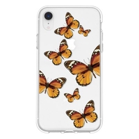 Butterfly Pattern TPU Material Phone Case Cover Shell for iPhone