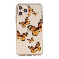 Butterfly Pattern TPU Material Phone Case Cover Shell for iPhone