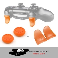 DATA FROG 1 Pair L2 R2 Buttons Trigger Extenders Gamepad Pad for PlayStation 4 PS4/PS4 Slim/Pro Game Controller Accessories