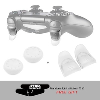 DATA FROG 1 Pair L2 R2 Buttons Trigger Extenders Gamepad Pad for PlayStation 4 PS4/PS4 Slim/Pro Game Controller Accessories