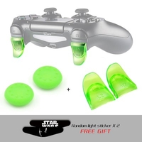 DATA FROG 2pcs/Set L2 R2 Buttons Extension Trigger for PS4 Controller for PS4 Extension Button for PS4 Gamepad Game Accessories