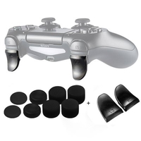 DATA FROG 2pcs/Set L2 R2 Buttons Extension Trigger for PS4 Controller for PS4 Extension Button for PS4 Gamepad Game Accessories