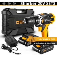 DEKO New Series 12V 16V 20V Cordless Drill Screwdriver Mini Wireless Power Driver 18+1 Torque Settings Lithium-Ion Battery