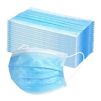 Disposable 3-layer Non-Woven Face Mask Anti Dust Non Medical Safety Mouth Muffle