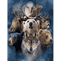 DIY Painting By Numbers Modern Wall Art Picture By Numbers Paint By Numbers For Home Decor w9265