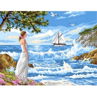 DIY Painting By Numbers Modern Wall Art Picture By Numbers Paint By Numbers For Home Decor w9270