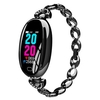 E68 Color Screen Smart Bracelet Deep Waterproof Heart Rate Blood Pressure Sleep Monitoring Healthy Women Hollow Wristband