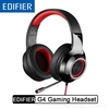 EDIFIER G4 Gaming headset Built-in retractable microphone High Quality 7.1 Virtual Surround Soundcard Noise isolating ear cups headphones