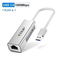 EDUP USB C HUB 1000Mbps 3 Ports USB 3.0 Type C HUB USB to Rj45 Gigabit Ethernet Adapter for MacBook Laptop Computer Accessories