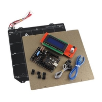 Einsy Rambo1.1a Mainboard 2004LCD MK52 Magnetic Heated Bed PEI Steel Plate Platform Kit for Prusa i3 3D Printer