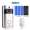 EKEN V5 Smart WiFi Video Doorbell Camera Visual Intercom With Chime Night Vision IP Door Bell Wireless Home Security Camera