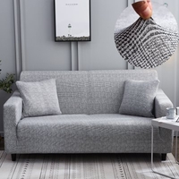 Elastic Sofa Cover Set Cotton Universal Sofa Covers for Living Room Pets Armchair Corner Couch Cover Corner Sofa Chaise Longue