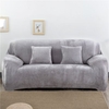 Elastic Sofa Cover Solid Color Plush Thicken Universal Sectional Slipcover 1/2/3/4 seater Stretch Couch Cover for Living Room