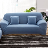 Elastic Sofa Cover U Shape Sofa Cover L Shaped Stretch 1 2 3 4 Seater Dog Pet Solid Color Corner Sofa Covers For Living Room Set