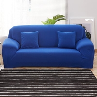 Elastic Sofa Cover U Shape Sofa Cover L Shaped Stretch 1 2 3 4 Seater Dog Pet Solid Color Corner Sofa Covers For Living Room Set