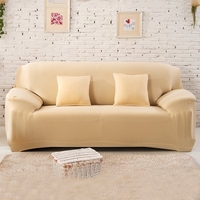 Elastic Sofa Cover U Shape Sofa Cover L Shaped Stretch 1 2 3 4 Seater Dog Pet Solid Color Corner Sofa Covers For Living Room Set