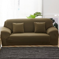 Elastic Sofa Cover U Shape Sofa Cover L Shaped Stretch 1 2 3 4 Seater Dog Pet Solid Color Corner Sofa Covers For Living Room Set