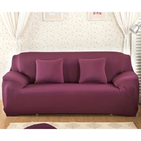 Elastic Sofa Cover U Shape Sofa Cover L Shaped Stretch 1 2 3 4 Seater Dog Pet Solid Color Corner Sofa Covers For Living Room Set